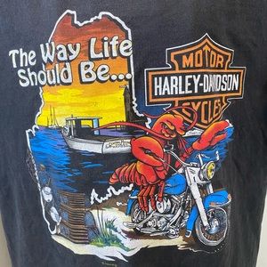 Harley Davidson Central Maine Tee - XL